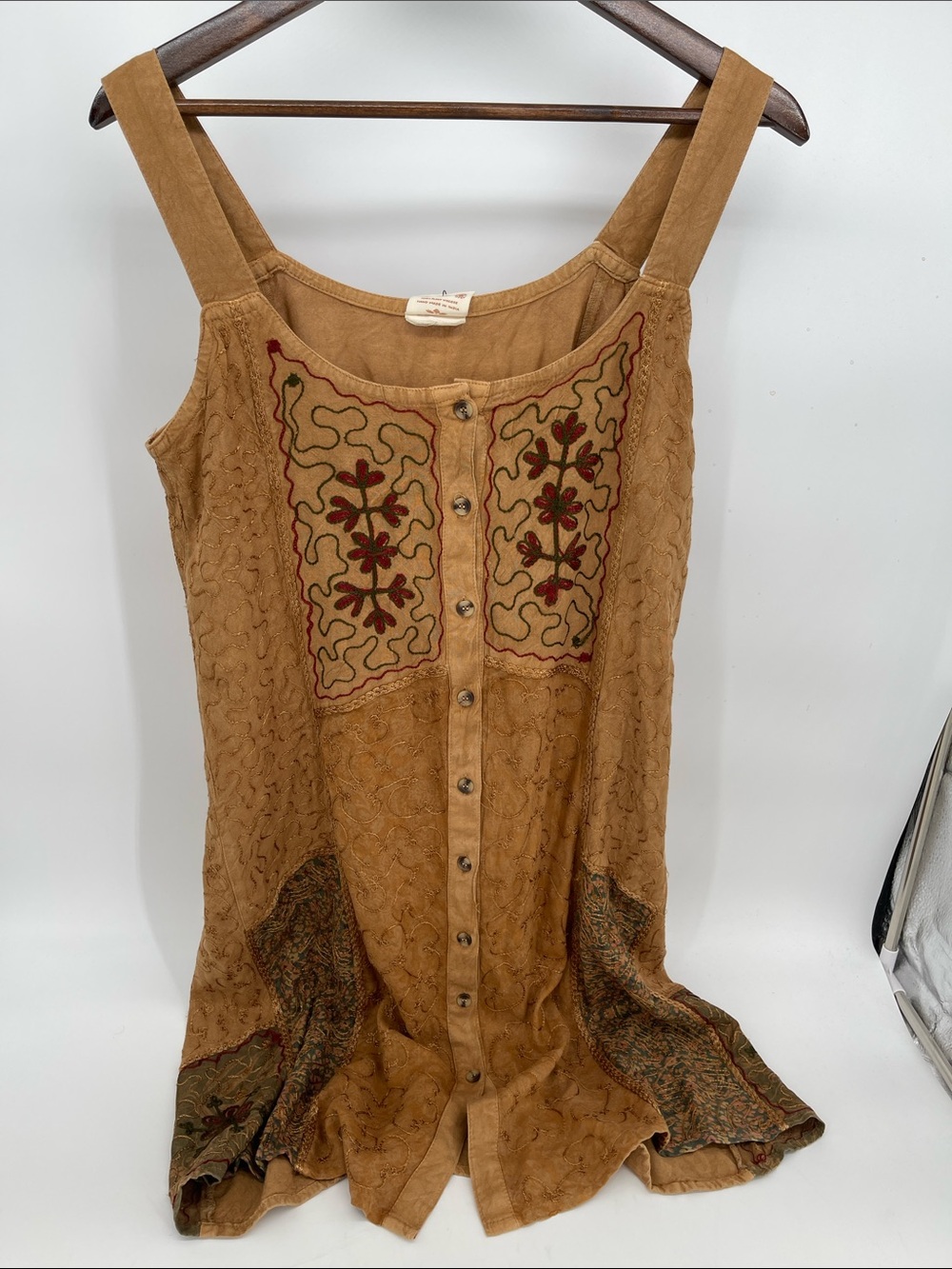 Gardenbelle Shop Kennedy Patch Dress Bohemian Size M/L